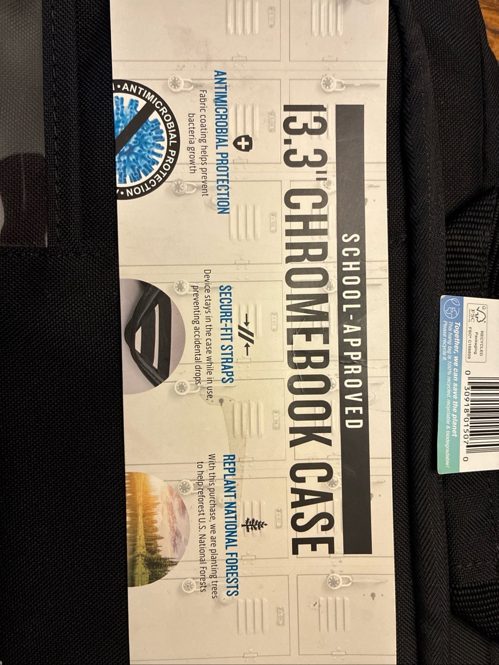 solo New York Black 13.3" Laptop Carry Case